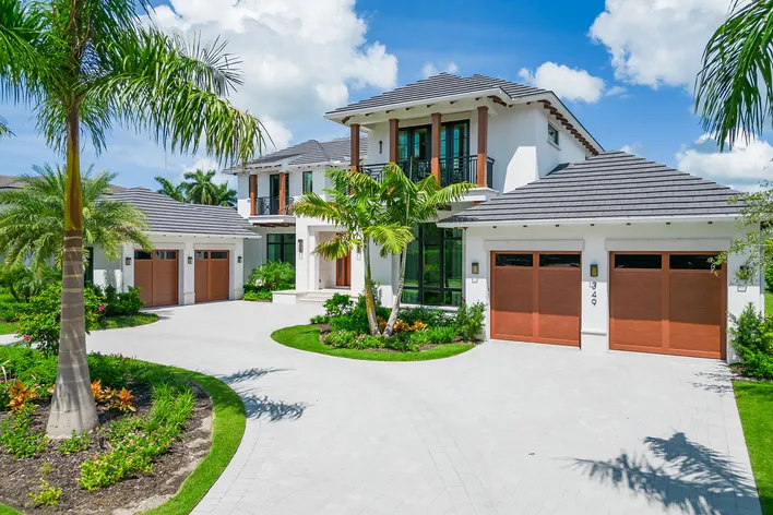 Contemporary Florida-style home by Elevation Builders Group in Sanford, Florida